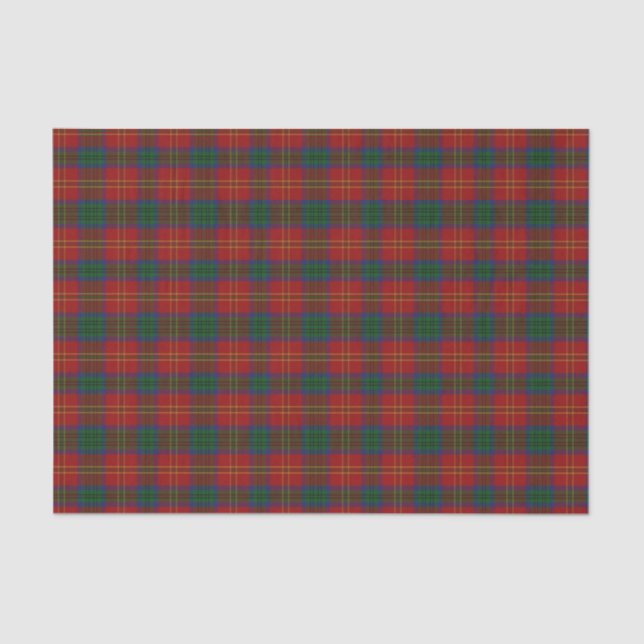 Papier Mousseline Connolly Robe Tartan (Recto)