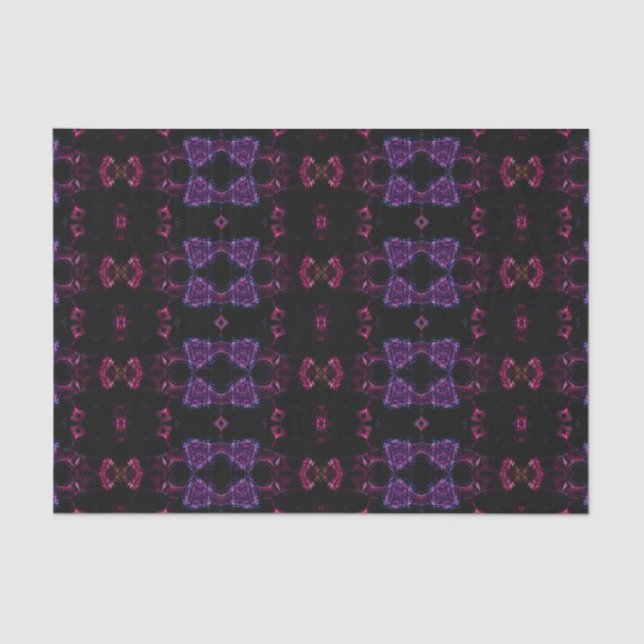 Papier Mousseline contemporary purple Tissue Paper (Recto)