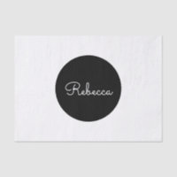 Cool Editable White Script Design rétro-moderne