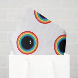Papier Mousseline Cool Rainbow Eyes