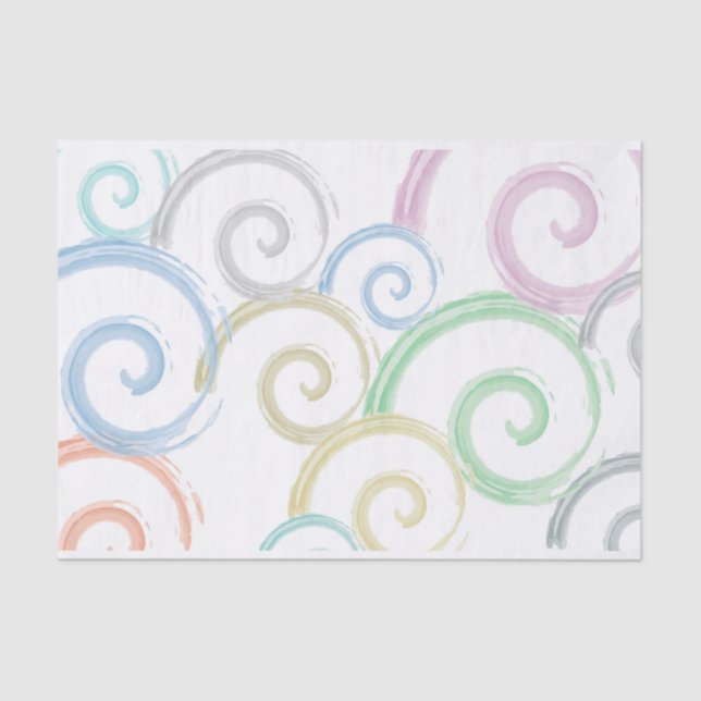 Papier Mousseline Cool, tendance, moderne onduleur brosses (Recto)