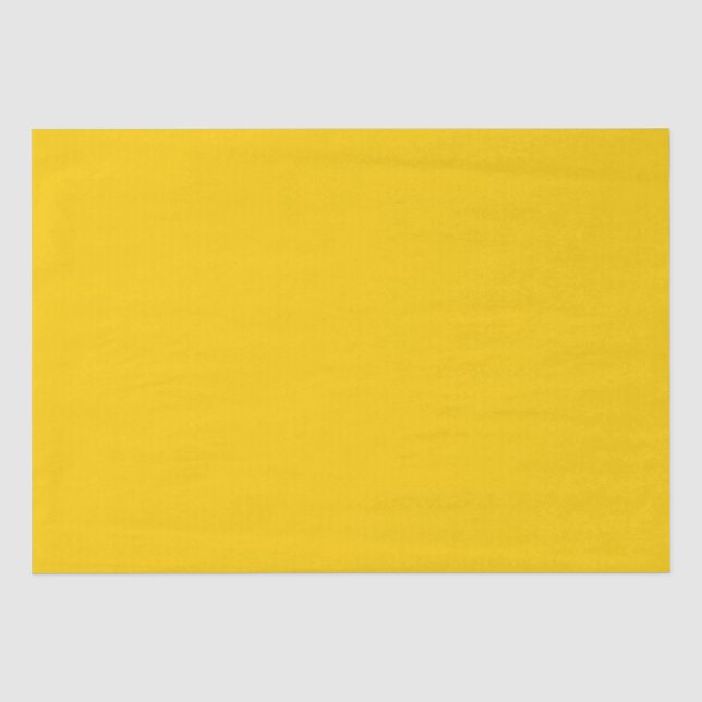 Papier Mousseline Coordination jaune (Recto)