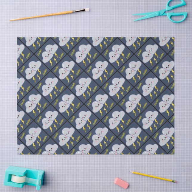 Papier Mousseline Copains de l'orage (Artisanat)