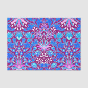 Papier Mousseline Copie, Aqua et pourpre de jacinthe de William