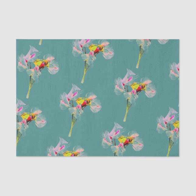 Papier Mousseline Copie de pois doux (Recto)