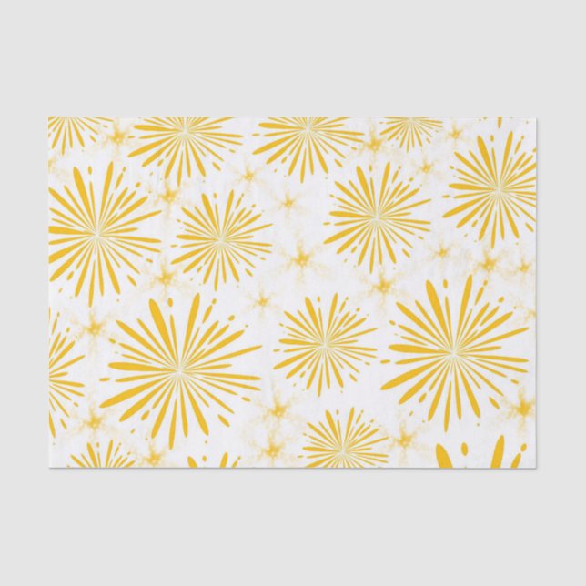 Papier Mousseline Copie jaune brillante (Recto)