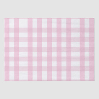 Papier Mousseline Coquette Pink Plaid