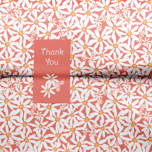 Papier Mousseline Corail - Faire ma marguerite