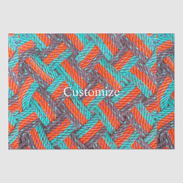 Papier Mousseline Corde nautique Mat Thunder_Cove (Recto)