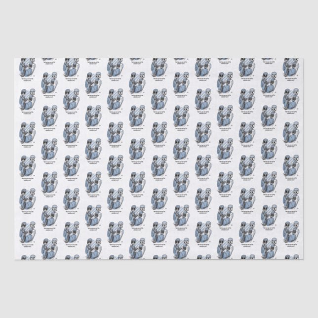 Papier Mousseline Cordon d'extension (Recto)