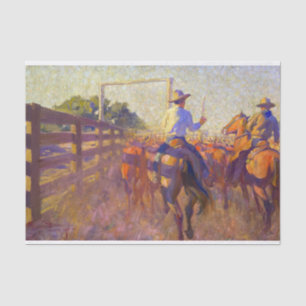 Papier Mousseline Corral Dust par Maynard Dixon