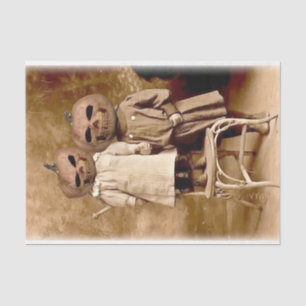 Papier Mousseline Costume Citrouille Halloween pour enfants