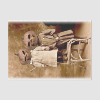 Papier Mousseline Costume Citrouille Halloween pour enfants