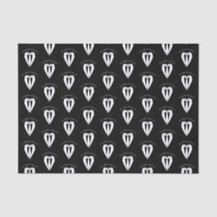 Papier Mousseline Costume Mariage noir et Cravate Groomsman Proposit