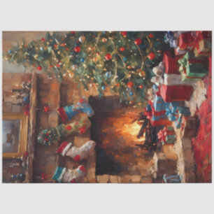 Papier Mousseline Cosy Heart & Holiday Glow Christmas Decoupage