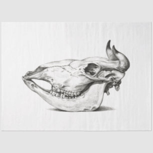 Papier Mousseline Couche de la coqûre de la cow-taupe Ranch Vintage 