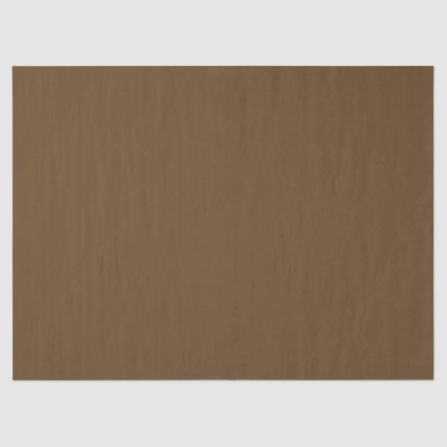 Papier Mousseline Couleur Brown foncée (Recto)
