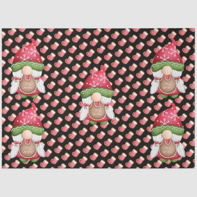 Papier Mousseline Couleur de la Personnaliser de Gnome du bloc (Recto)