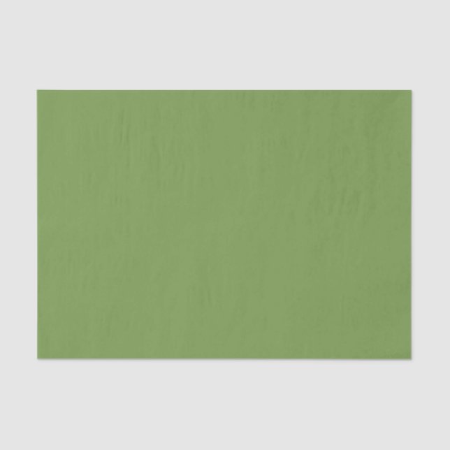 Papier Mousseline Couleur d'olive (Recto)
