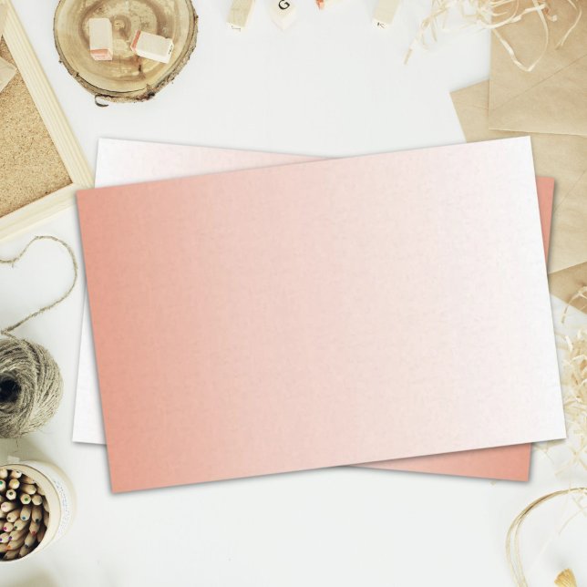 Papier Mousseline couleur pastel printanier rose pâle (spring pastel color blush peach ombre dusty pink tissue paper)