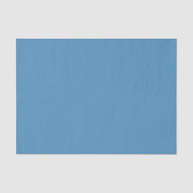 Papier Mousseline Couleur solide bleu profond (Recto)