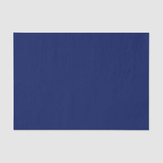 Papier Mousseline Couleur solide - Bleu pur