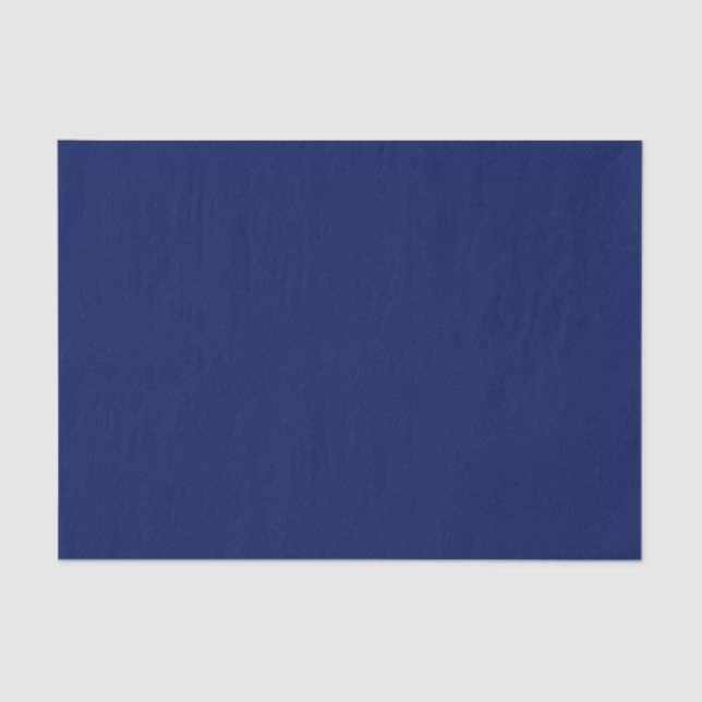 Papier Mousseline Couleur solide - Bleu pur (Recto)