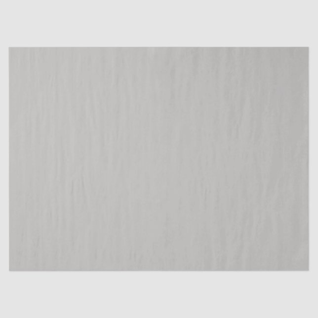 Papier Mousseline Couleur solide gris clair (Recto)