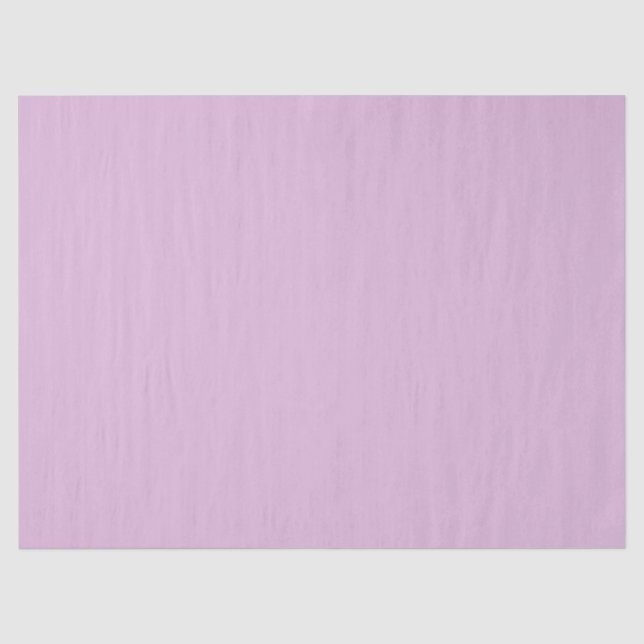Papier Mousseline Couleur solide Lilac française douce (Recto)