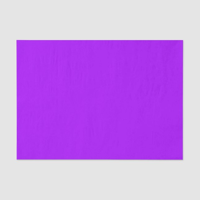 Papier Mousseline Couleur solide psychédélique violet électrique (Recto)