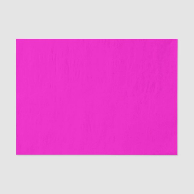 Papier Mousseline Couleur solide rose chaud (Recto)