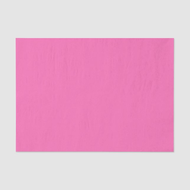 Papier Mousseline Couleur solide : Rose chaud #2 (Recto)