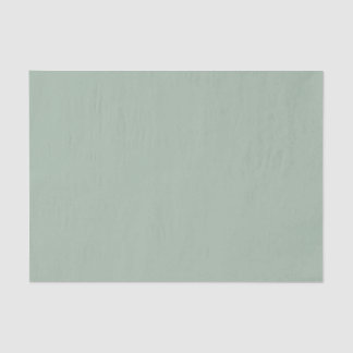 Papier Mousseline Couleur solide Sage Mist vert clair