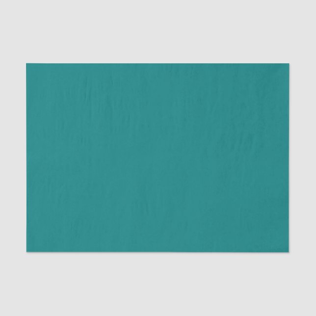 Papier Mousseline Couleur solide turquoise (Recto)