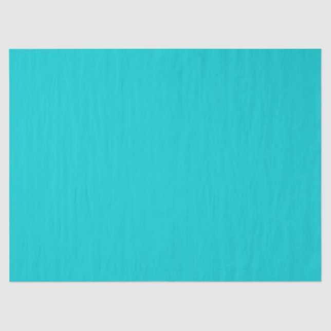 Papier Mousseline Couleur solide Turquoise foncée (Recto)