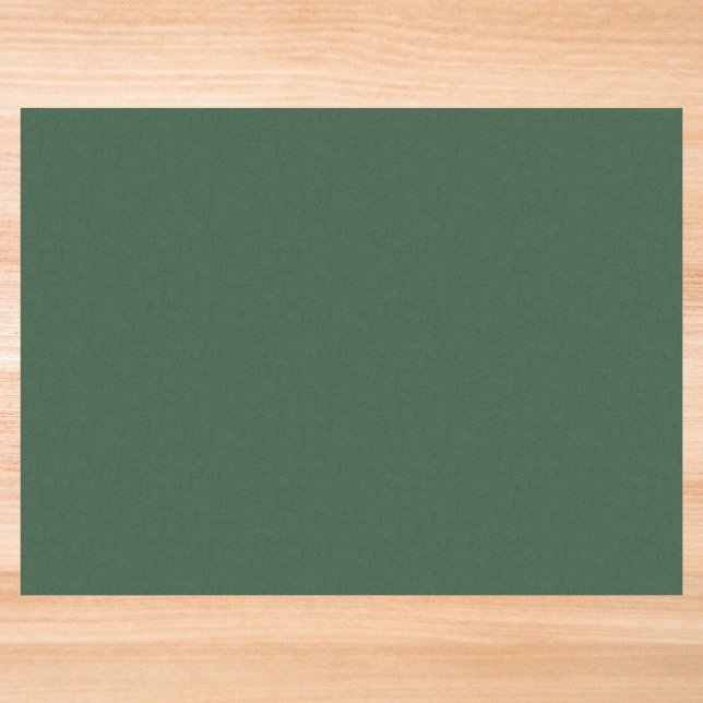 Papier Mousseline Couleur solide vert émeraude foncé (Créateur téléchargé)