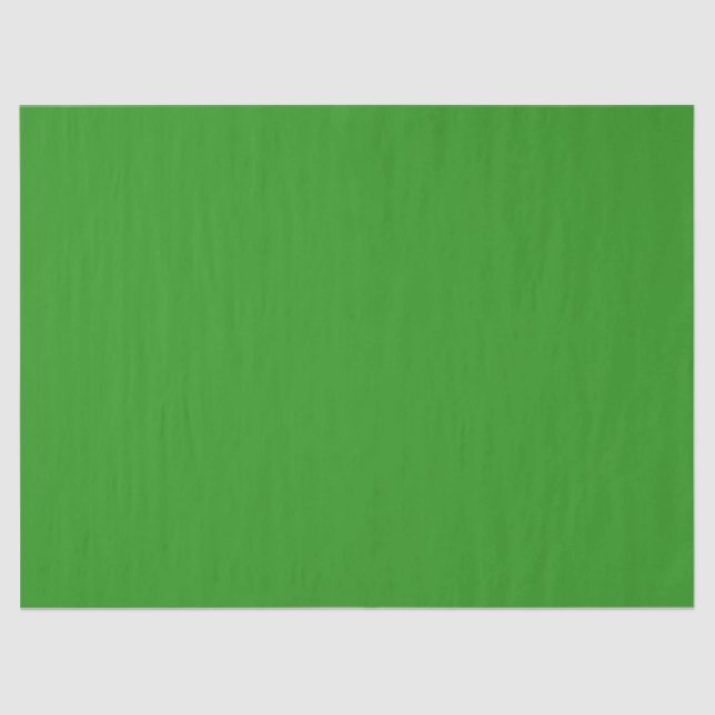 Papier Mousseline Couleur solide vert mince (Recto)