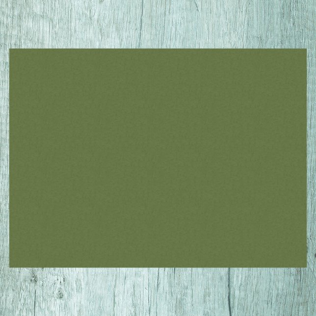 Papier Mousseline Couleur solide verte de mousse foncée (Créateur téléchargé)
