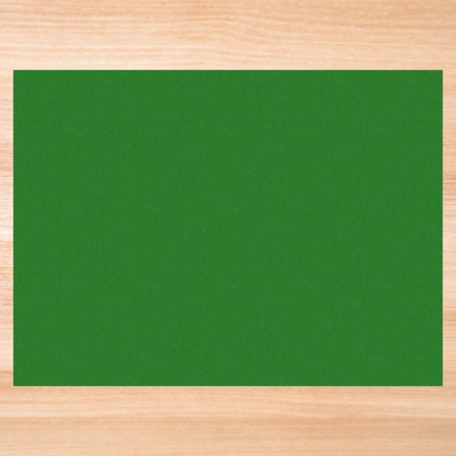 Papier Mousseline Couleur solide verte de Noël (Créateur téléchargé)