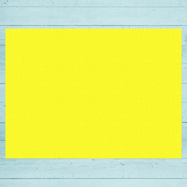 Papier Mousseline Couleur uni jaune néon (Créateur téléchargé)