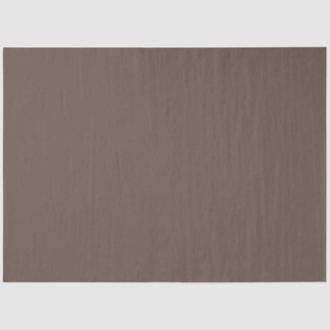 Papier Mousseline Couleur unie clair moyen taupe pastel brun (Recto)