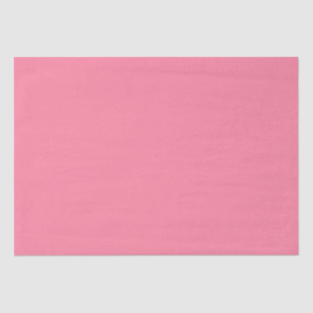 Papier Mousseline Couleur unie rose bulle moderne (Recto)