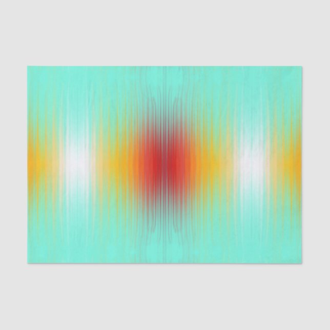 Papier Mousseline Couleurs de champ plasma de rentrée spatiale Abstr (Recto)