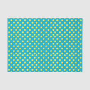 Papier Mousseline Couleurs jaunes d'arrière - plan du pois  