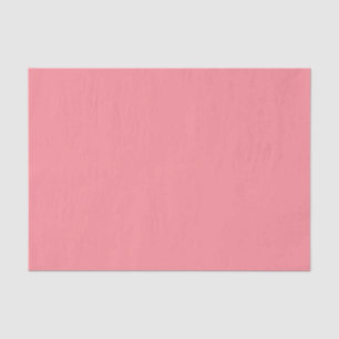 Papier Mousseline Couleurs tendance - Couleur rose pastèque - Solide