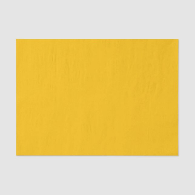 Papier Mousseline Couleurs tendance - Sunburst Yellow Tissue Paper (Recto)