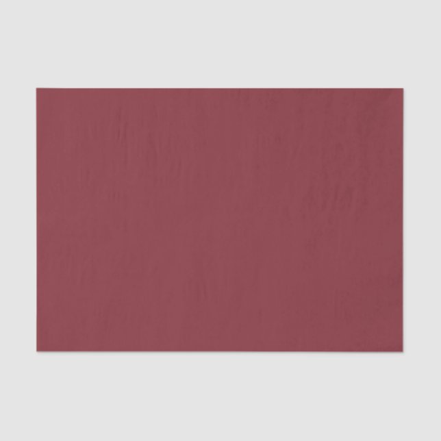 Papier Mousseline Couleurs Trend - Couleur Rouge Crimson - Solide (Recto)