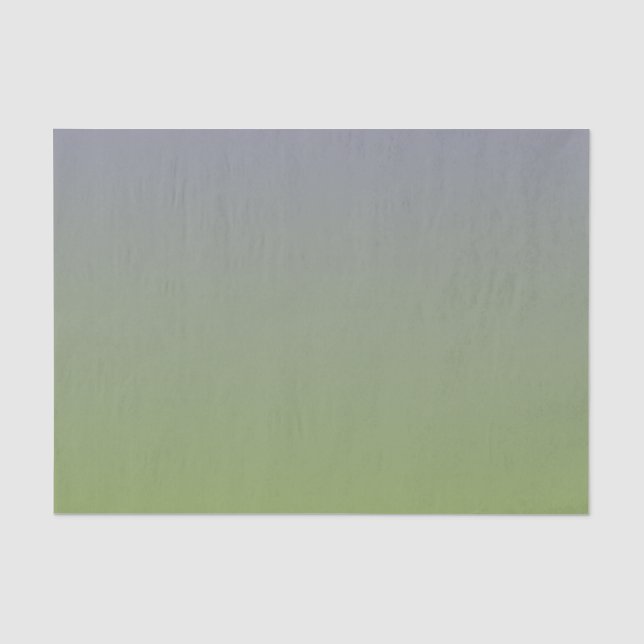 Papier Mousseline Couleurs vert et gris (Recto)