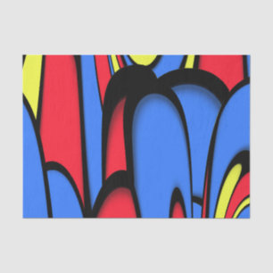 Papier Mousseline Couleurs vives