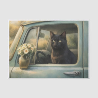 Papier Mousseline Country Cat